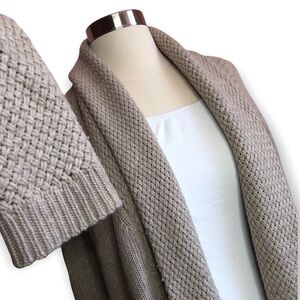 Mia Mai Wool/ Cashmere Blend Oversized Open Cardigan- Size S